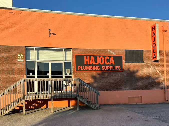 Hajoca Plumbing Supply Kingsport TN building exterior front entrance